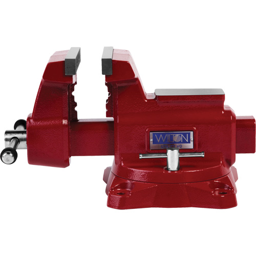 Utility HD Bench Vise, 6-1/2" Jaw Width, 4-1/4" Throat Depth D. Morneault & Fils