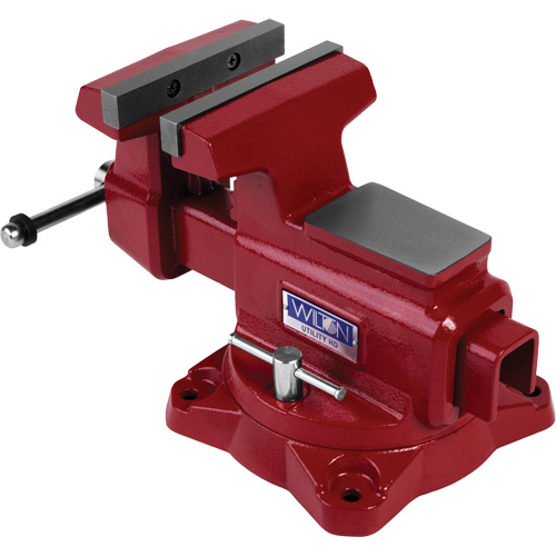 Utility HD Bench Vise, 6-1/2" Jaw Width, 4-1/4" Throat Depth D. Morneault & Fils