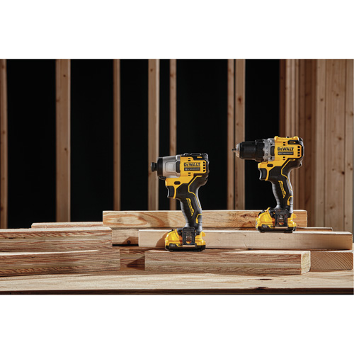 Xtreme Brushless Drill & Impact Driver Kit, Lithium-Ion, 12 V D. Morneault & Fils