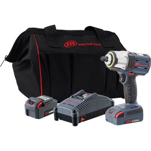 IQv20 Compact Cordless Impact Wrench Kit, 20 V, 3/8" Socket D. Morneault & Fils