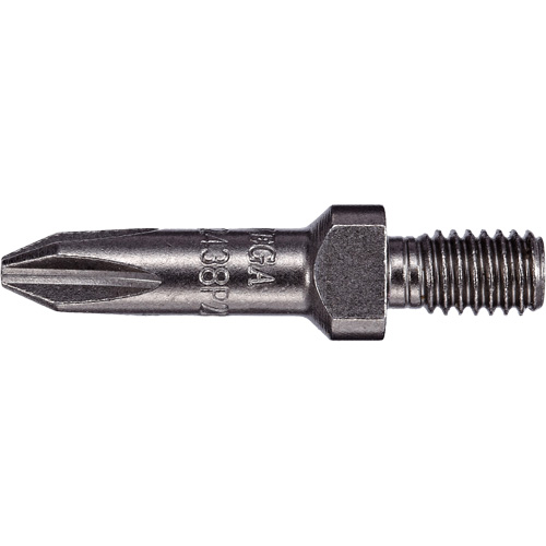 Embout cruciforme filet&eacute; 1/4"-24 extra dur D. Morneault & Fils