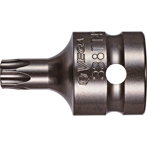 Embout &agrave; ins&eacute;rer, Torx inviolable, 30 x 1-1/2" lo, Prise 1/2" D. Morneault & Fils