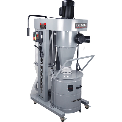 Cyclone Dust Collector, 26" x 47" x 70" D. Morneault & Fils