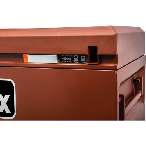 Armoire Site-Vault, 48" x 30" x 36-3/4", Acier, Orange D. Morneault & Fils