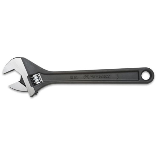 Adjustable Wrench, 10" L, 1-5/16" Max Width, Black Oxide D. Morneault & Fils