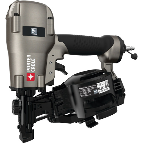 Cloueuse pneumatique &agrave; rouleau 15° pour toiture D. Morneault & Fils