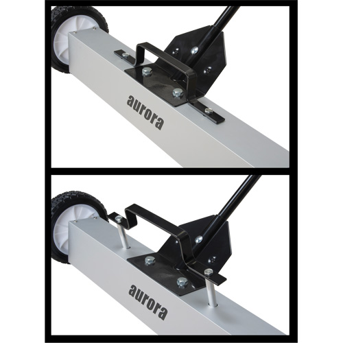 Magnetic Push Sweeper, 24" W D. Morneault & Fils