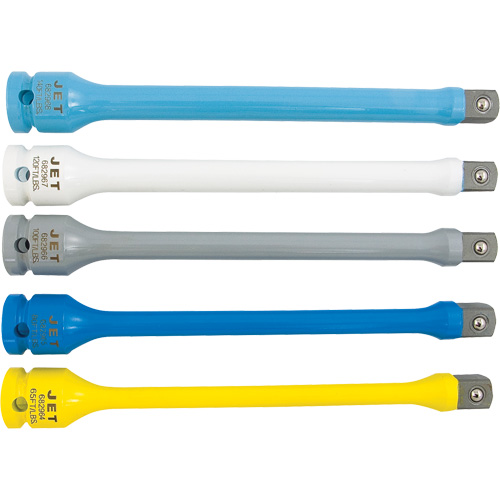 JTLE-5S Jeu de rallonges limiteurs de couple pour cl&eacute; &agrave; chocs, Prise 1/2", Couple de 65 lb-pi/80 lb-pi/100 lb-pi/120 lb-pi/140 lb-pi, Multiple D. Morneault & Fils