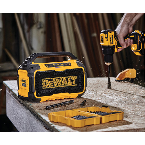 Haut-parleur Max Bluetooth pour chantier (outil seulement), Lithium-ion, 12 V/20 V D. Morneault & Fils