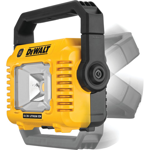Lampe d'&eacute;clairage direct compact 12V/20V Max, DEL, 2000 Lumens D. Morneault & Fils