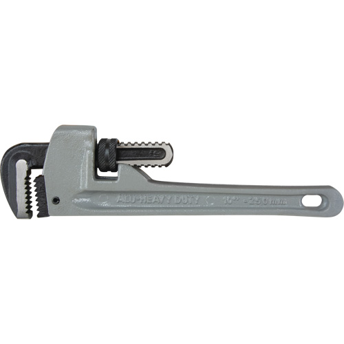 Pipe Wrench, 1-1/2" Jaw Capacity, 10" Long, Ergonomic Handle D. Morneault & Fils