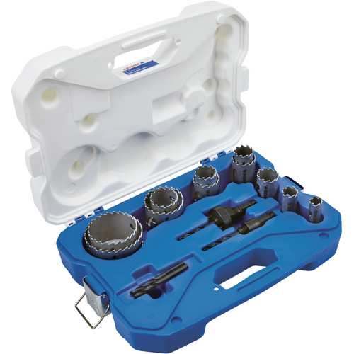 General Hole Saw Set, 11 Pieces D. Morneault & Fils