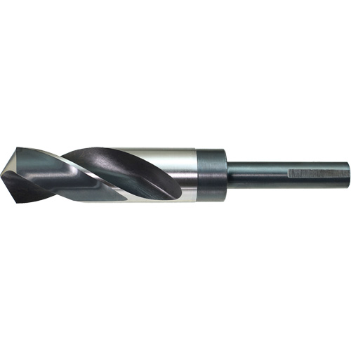 Drillco&reg; Reduced Shank Drill Bit, 9/16", High Speed Steel, 3" Flute, 118° Point D. Morneault & Fils