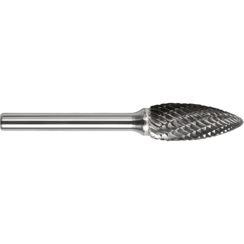 Fraise en forme de flamme &agrave; simple coupe Drillco, SH-1 D. Morneault & Fils