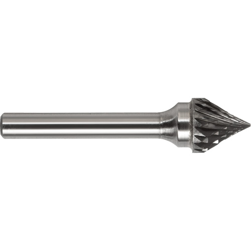 Drillco&reg; Single Cut 60° Cone Burr, SJ-1 D. Morneault & Fils
