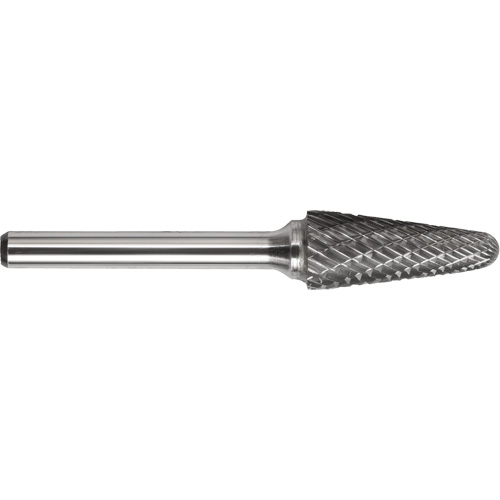 Fraise conique &agrave; embout sph&eacute;rique et double coupe Drillco, SL-42L2 D. Morneault & Fils