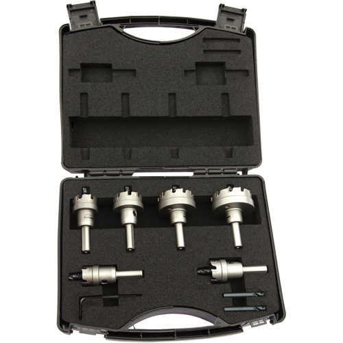 Jeu de scies-cloche TCT Drillco, 6 morcea D. Morneault & Fils