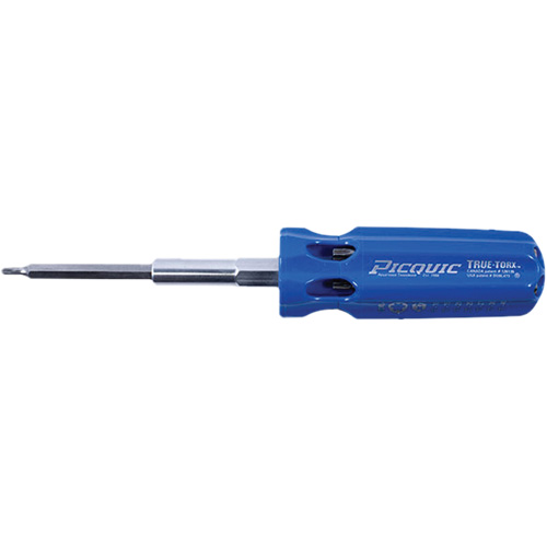 True Torx Multi-Bit Screwdriver, Plastic Handle D. Morneault & Fils