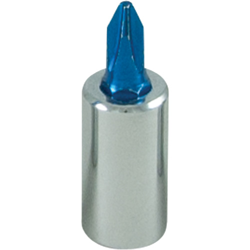 Douille tournevis &agrave; embout bleu, Phillips, #1, Prise 1/4" D. Morneault & Fils
