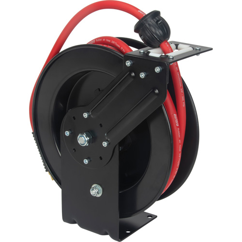 Hose Reel, Air/Water, 3/8" x 25', Single Hose, 300 psi D. Morneault & Fils