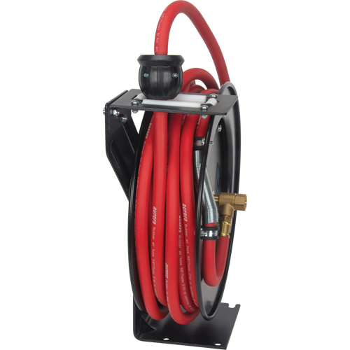 Hose Reel, Air/Water, 3/8" x 35', Single Hose, 300 psi D. Morneault & Fils