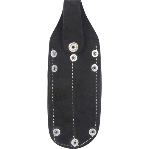 Utility Pouch, Knife Holder, Leather, 3 Pockets D. Morneault & Fils