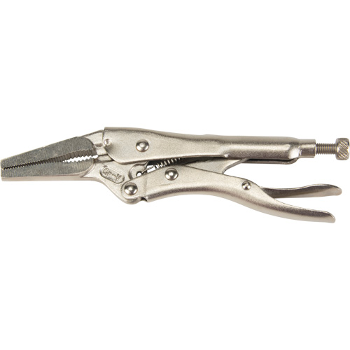 Locking Pliers with Wire Cutter, 6-1/2" Length, Long Nose D. Morneault & Fils
