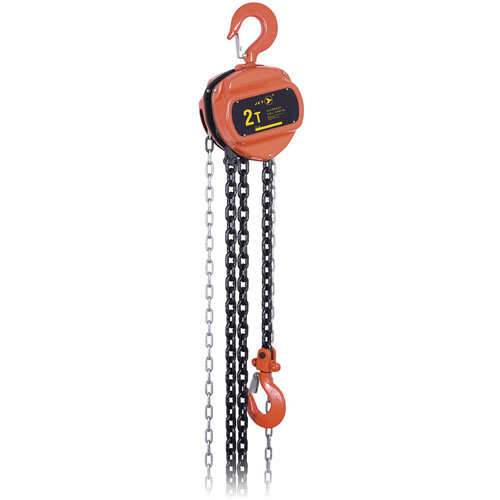 VCH Series Chain Hoist, 10' Lift, 4400 lbs. (2 tons) Capacity, Heat-Treated Alloy Steel Chain D. Morneault & Fils