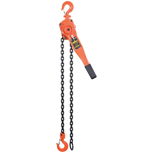 VLP Series Lever Chain Hoist, 10' Lift, 3000 lbs. (1.5 tons) Capacity D. Morneault & Fils