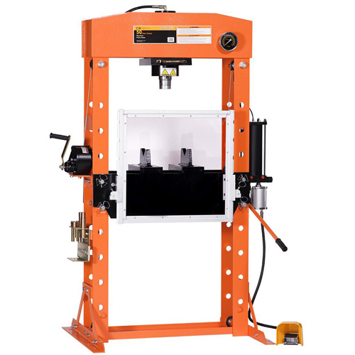 Super Heavy-Duty Shop Press, 50 Ton(s) Capacity D. Morneault & Fils