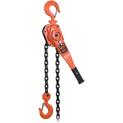 KLP Series Heavy-Duty Lever Chain Hoist, 5' Lift, 6000 lbs. (3 tons) Capacity D. Morneault & Fils