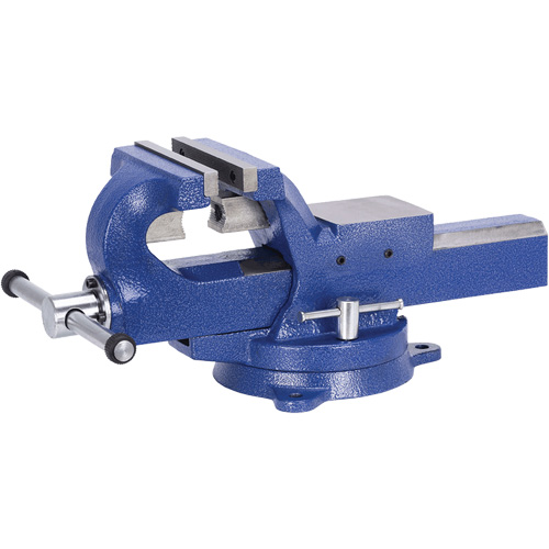 JADV-6 Super Heavy-Duty Bench Vise, 6" Jaw Width, 3-6/10" Throat Depth D. Morneault & Fils