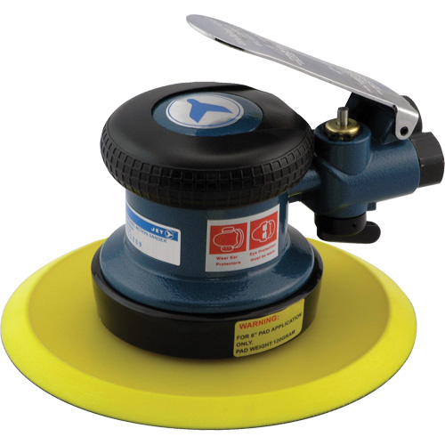 DA63NV Ponceuse orbitale &agrave; double action non r&eacute;cup&eacute;ratrice &agrave; usage intensif, Dia 6", Entr&eacute;e 1/4" NPT, 10000 Tr/min D. Morneault & Fils