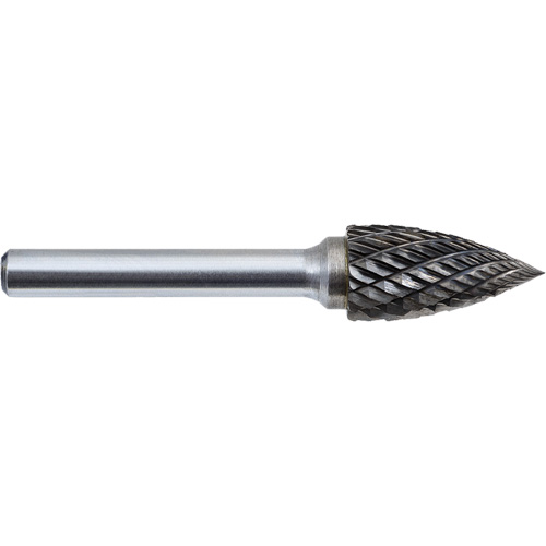 G5-DC Jet-Kut&reg; GP Carbide Burr, 1/2" Dia., 1" Depth of Cut D. Morneault & Fils
