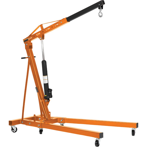 Grue escamotable pour moteur — Strongarm D. Morneault & Fils