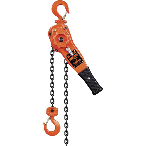 KLP-75L-5 KLP Series Lever Chain Hoists, 5' Lift, 1500 lbs. (0.75 tons) Capacity, Steel Chain D. Morneault & Fils
