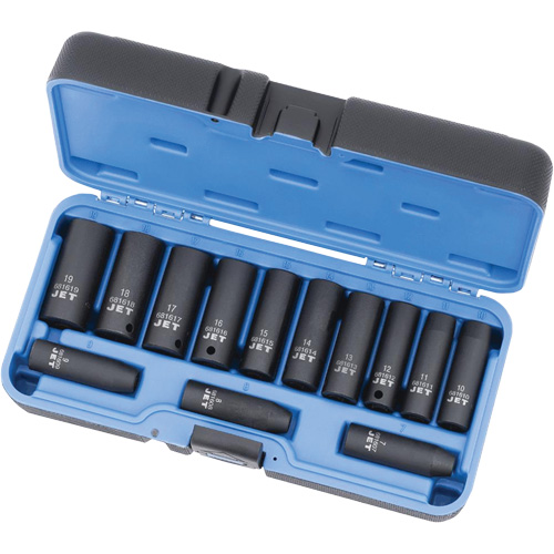 PS1338DM Sockets - Sets, 13 Pcs, Impact, 3/8" Drive Size, Deep D. Morneault & Fils
