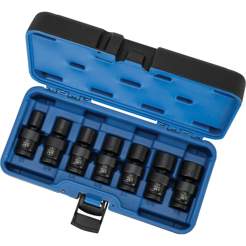 PSU712 Universal Socket Sets, 7 Pcs, Impact, 1/2" Drive Size D. Morneault & Fils