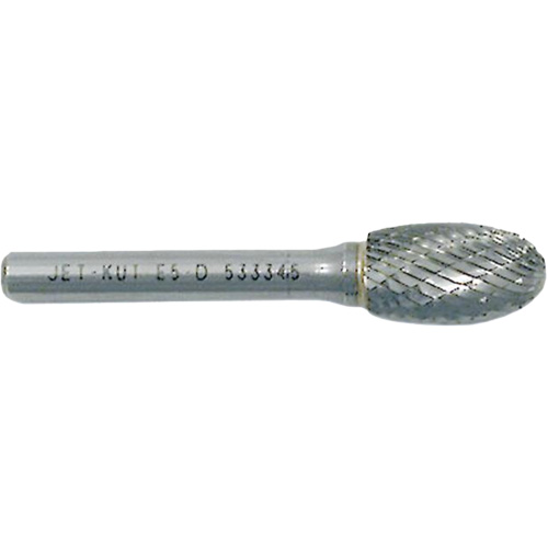 E3-DC JET-KUT&reg; GP Oval Shape Carbide Bur, 3/8" Dia. D. Morneault & Fils