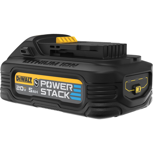 Batterie r&eacute;sistante &agrave; l'huile POWERSTACK, Lithium-ion, 20 V, 5 Ah D. Morneault & Fils