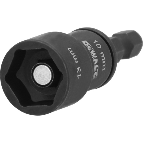 Tourne-&eacute;crou &agrave; double embout d&eacute;tachable FLEXTORQ, 13 mm prise, 4-4/5" lo, Magn&eacute;tique D. Morneault & Fils