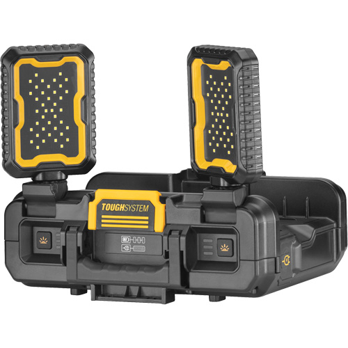 Baladeuse ajustable ToughSystem 2.0 avec rangement, 16" x 11" x 14", Noir/Jaune D. Morneault & Fils