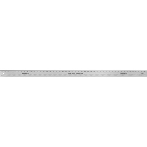 Aluminum Inch/Metric Straight Edge, 48" L, 2" W D. Morneault & Fils