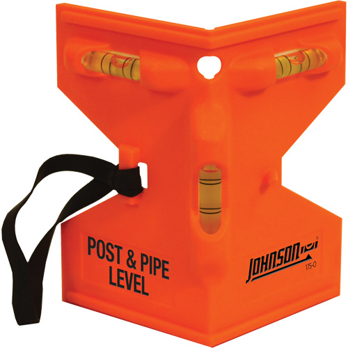 Orange Post & Pipe Level D. Morneault & Fils