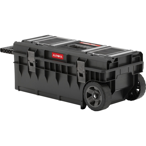Arx Long Rolling Tool Chest, 31-1/5" x 15-1/5" x 12-7/10", Black D. Morneault & Fils
