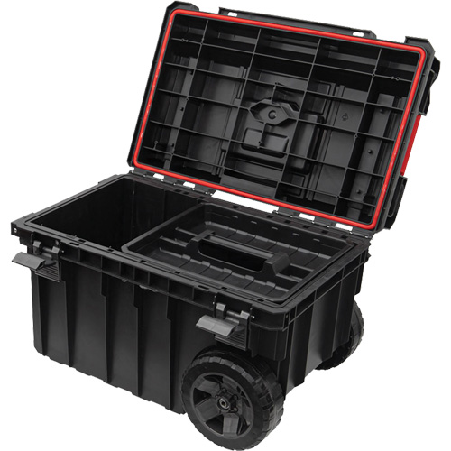 Arx&reg; Rolling Tool Chest, 23-4/5" x 16" x 15-3/5", Black D. Morneault & Fils