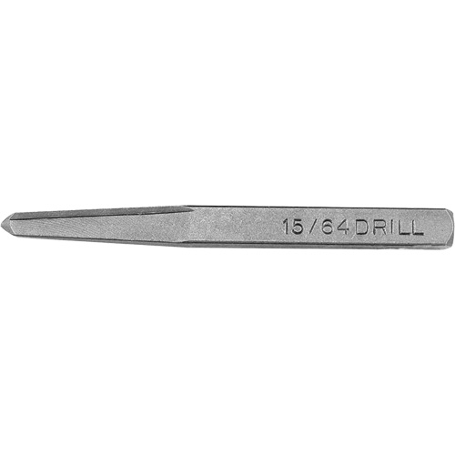 Undercut Flute Screw Extractor, For Screw Size 7/16", Chromium Steel D. Morneault & Fils