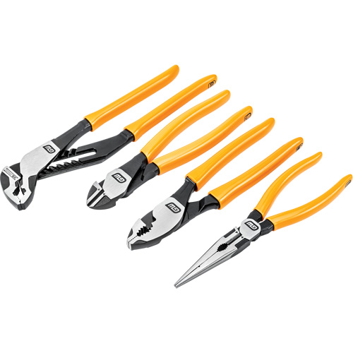 PITBULL Mixed Dual Material Plier Set, 4 Pieces D. Morneault & Fils