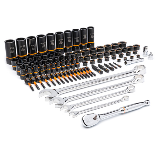 Jeu d'outils pour m&eacute;canicien Bolt Biter dans un plateau de rangement en mousse 97 mcx D. Morneault & Fils