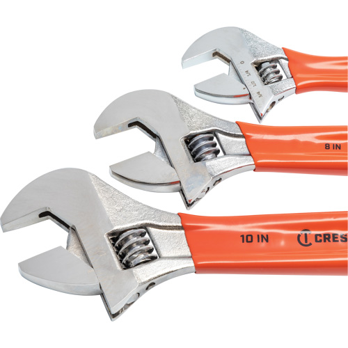 Jeu de cl&eacute;s &agrave; prise coussin&eacute;e, Ajustable, 3 morceaux D. Morneault & Fils